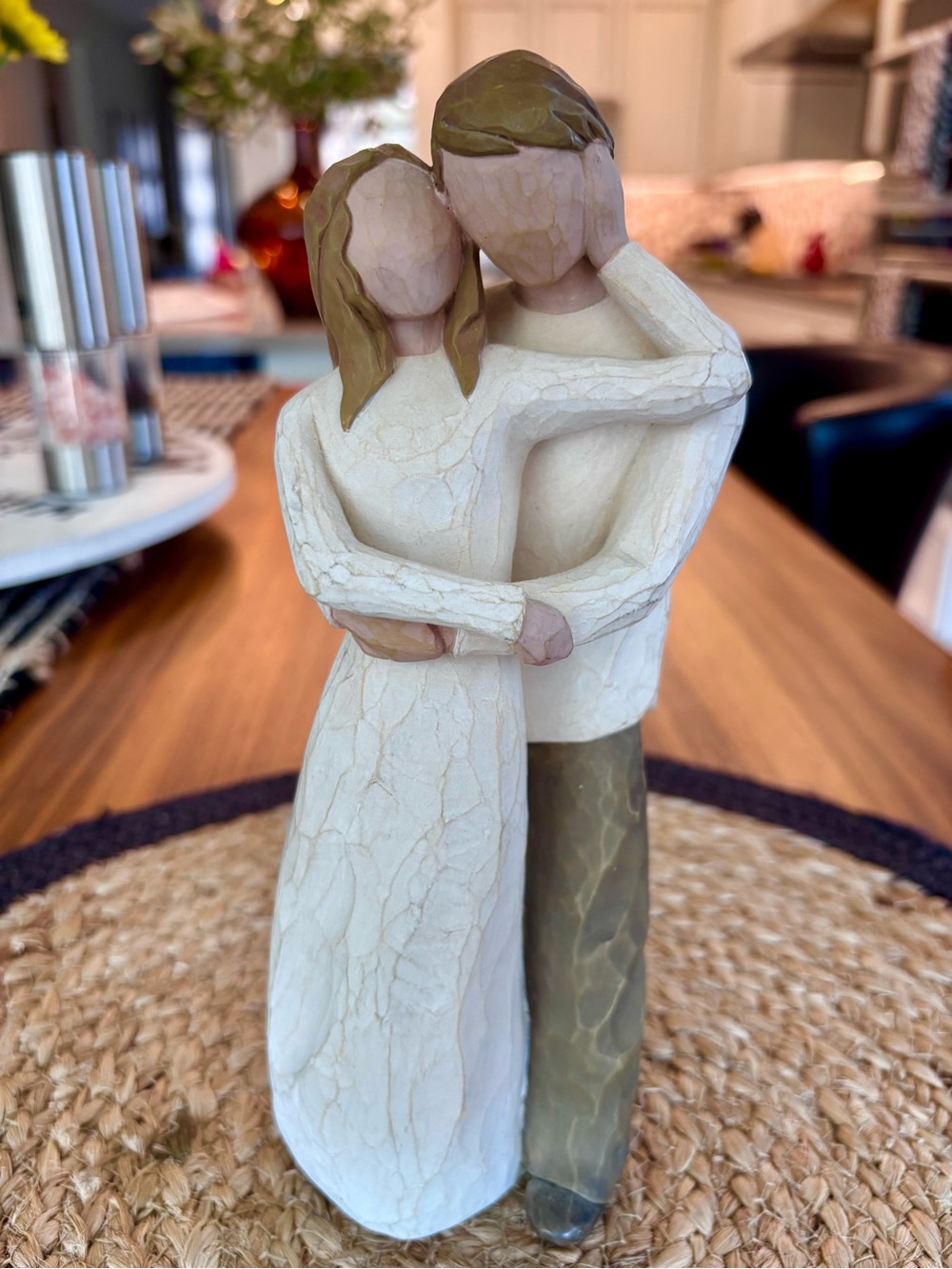 Willow Tree Cream and Brown 'Together' Figurine